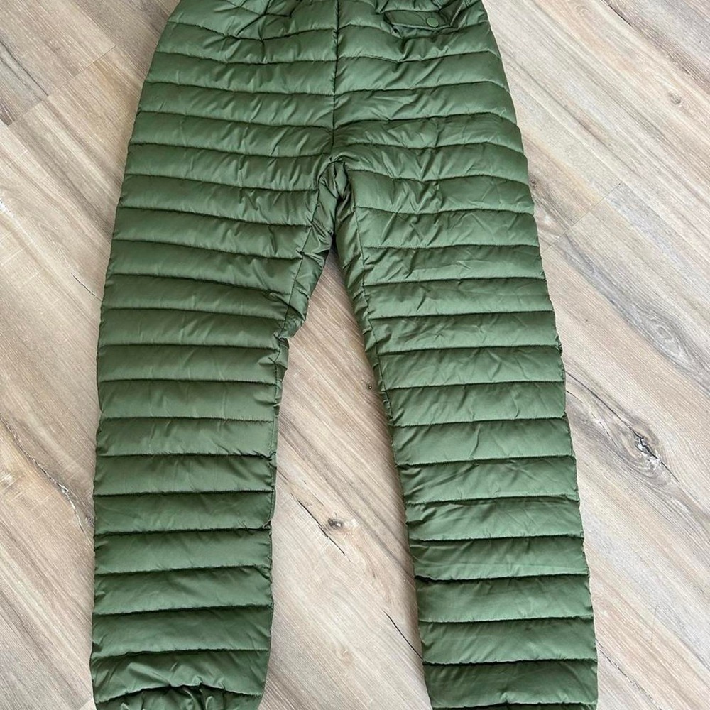 Lands End Boys Quilted Puffer Snow Pants Size XL